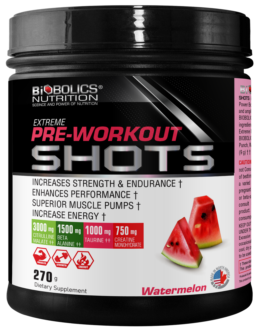 BIOBOLICS® SHOTS - PRE WORKOUT